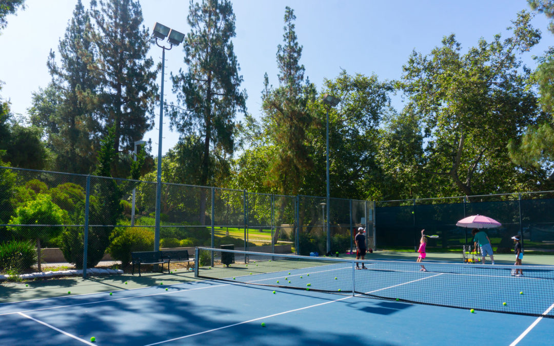 Loma Alta Park tennis court III