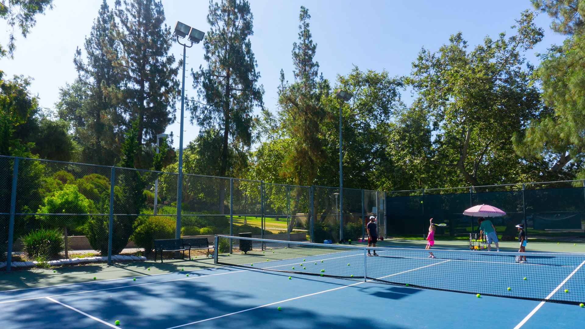 Loma Alta Park tennis court III